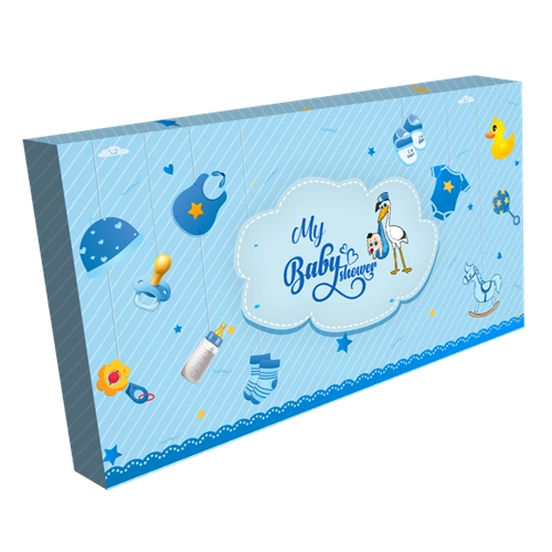 Baby Shower Return Gift Box 9 Compartments